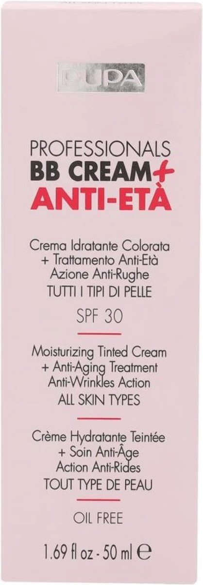 PUPA Milano Pupa Professionals BB Creme Anti-Eta SPF30 002 Sand 3 PUPA Milano Pupa Professionals BB Creme Anti-Eta SPF30 002 Sand - Afbeelding 3