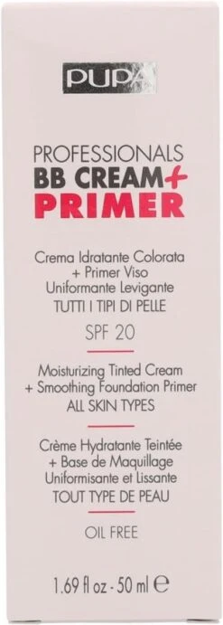 Pupa Milano Professionals BB Cream + Primer - Nude 001 34 Pupa Milano Professionals BB Cream + Primer - Nude 001 -Cosmetisch Kortingswinkel 429x1200 1