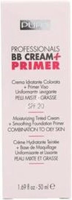 Pupa Milano BB Cream + Primer For Combination To Oily Skin - 001 Nude -Cosmetisch Kortingswinkel 431x1200