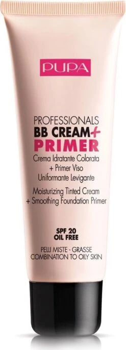 Pupa Milano BB Cream + Primer For Combination To Oily Skin - 001 Nude -Cosmetisch Kortingswinkel 432x1200