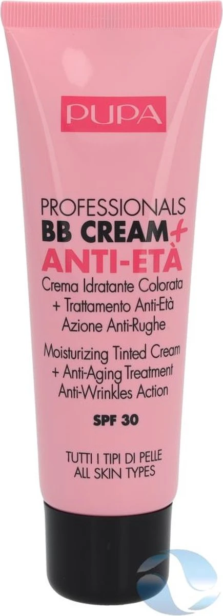 Pupa Milano Professionals BB Cream + Anti-Eta - 001 Nude 11 Pupa Milano Professionals BB Cream + Anti-Eta - 001 Nude - Afbeelding 11