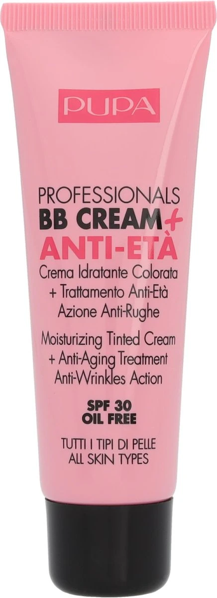 PUPA Milano Pupa Professionals BB Creme Anti-Eta SPF30 002 Sand 5 PUPA Milano Pupa Professionals BB Creme Anti-Eta SPF30 002 Sand - Afbeelding 5