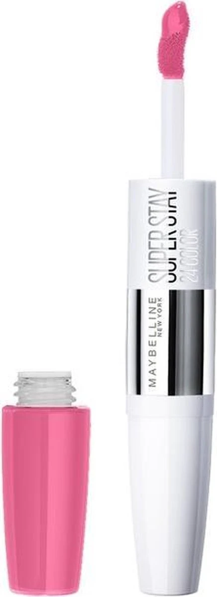 Maybelline SuperStay 24H - 130 Pinking Of You - Roze - Lippenstift 19 Maybelline SuperStay 24H - 130 Pinking Of You - Roze - Lippenstift - Afbeelding 19