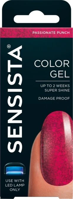 Sensista Color Gel Passionate Punch - Rood/roze Glitter 12 Sensista Color Gel Passionate Punch - Rood/roze Glitter -Cosmetisch Kortingswinkel 439x1200 1