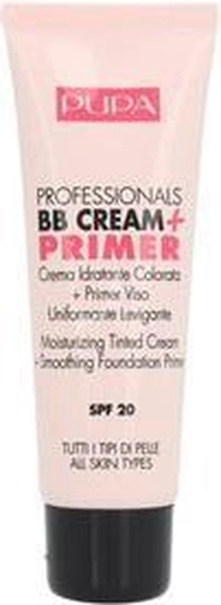 Pupa Milano Professionals BB Cream + Primer - Nude 001 4 Pupa Milano Professionals BB Cream + Primer - Nude 001 - Afbeelding 4