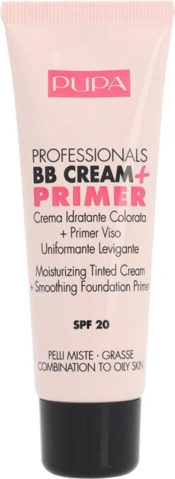 Pupa Milano BB Cream + Primer For Combination To Oily Skin - 001 Nude -Cosmetisch Kortingswinkel 439x1200 6