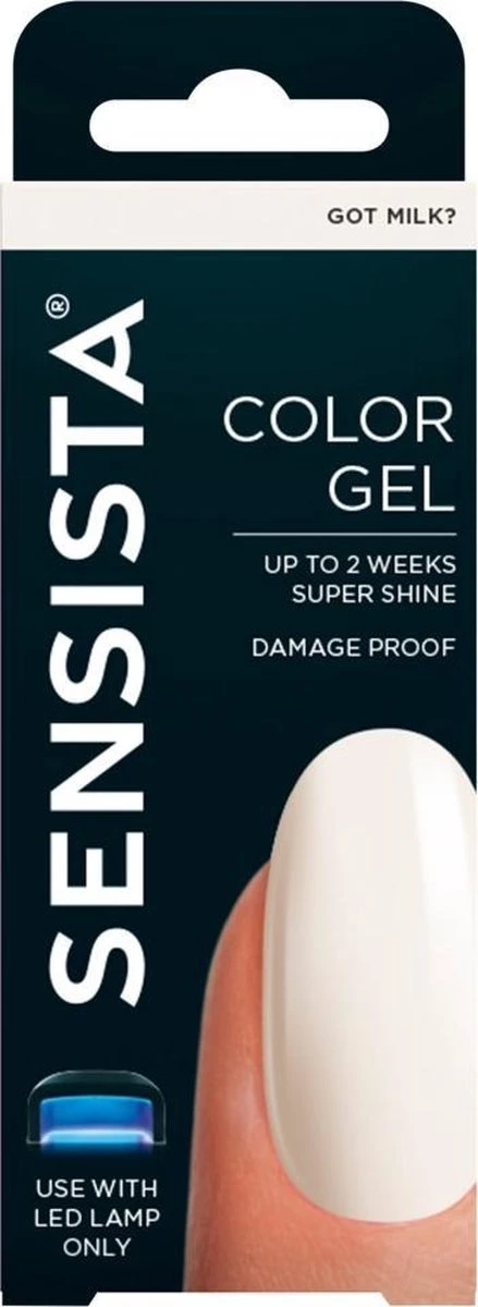 Sensista Color Gel Got Milk?- Wit 6 Sensista Color Gel Got Milk?- Wit - Afbeelding 6