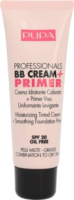 Pupa BB Cream + Primer For Combination To Oily Skin - 002 Sand -Cosmetisch Kortingswinkel 443x1200 1