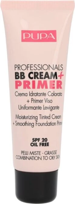 Pupa BB Cream + Primer For Combination To Oily Skin - 002 Sand -Cosmetisch Kortingswinkel 443x1200 2