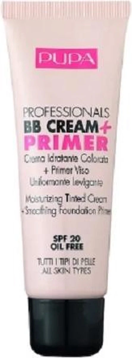 Pupa Milano Professionals BB Cream + Primer - Nude 001 14 Pupa Milano Professionals BB Cream + Primer - Nude 001 - Afbeelding 14