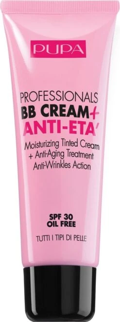 PUPA Milano Pupa Professionals BB Creme Anti-Eta SPF30 002 Sand 20 PUPA Milano Pupa Professionals BB Creme Anti-Eta SPF30 002 Sand -Cosmetisch Kortingswinkel 447x1200 1