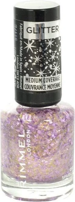 Rimmel London Glitter Medium Coverage Nagellak - Blauw -Cosmetisch Kortingswinkel 447x1200