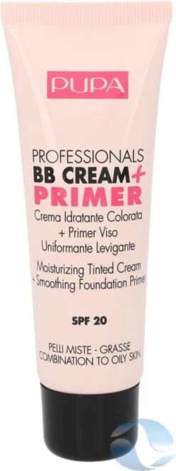 Pupa BB Cream + Primer For Combination To Oily Skin - 002 Sand -Cosmetisch Kortingswinkel 449x1200 1