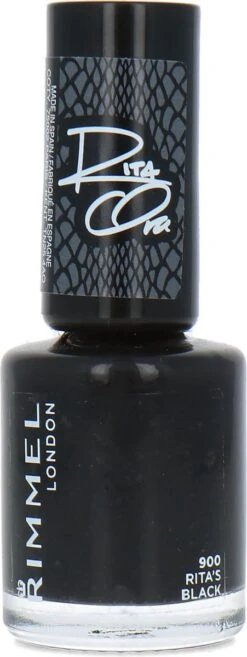 Rimmel London 60 Seconds SuperShine Nagellak - 900 Rita's Black 11 Rimmel London 60 Seconds SuperShine Nagellak - 900 Rita's Black -Cosmetisch Kortingswinkel 451x1200 4