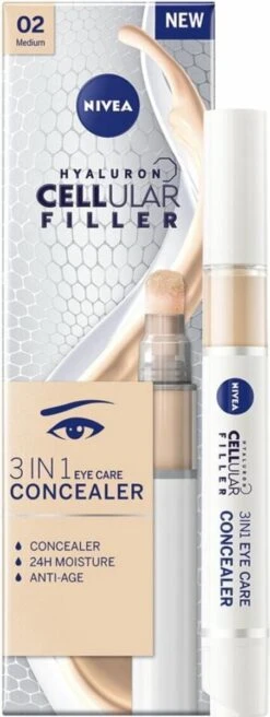 NIVEA Cellular Filler 3 In 1 Oogconcealermake-up 4 Ml -Cosmetisch Kortingswinkel 452x1200 8