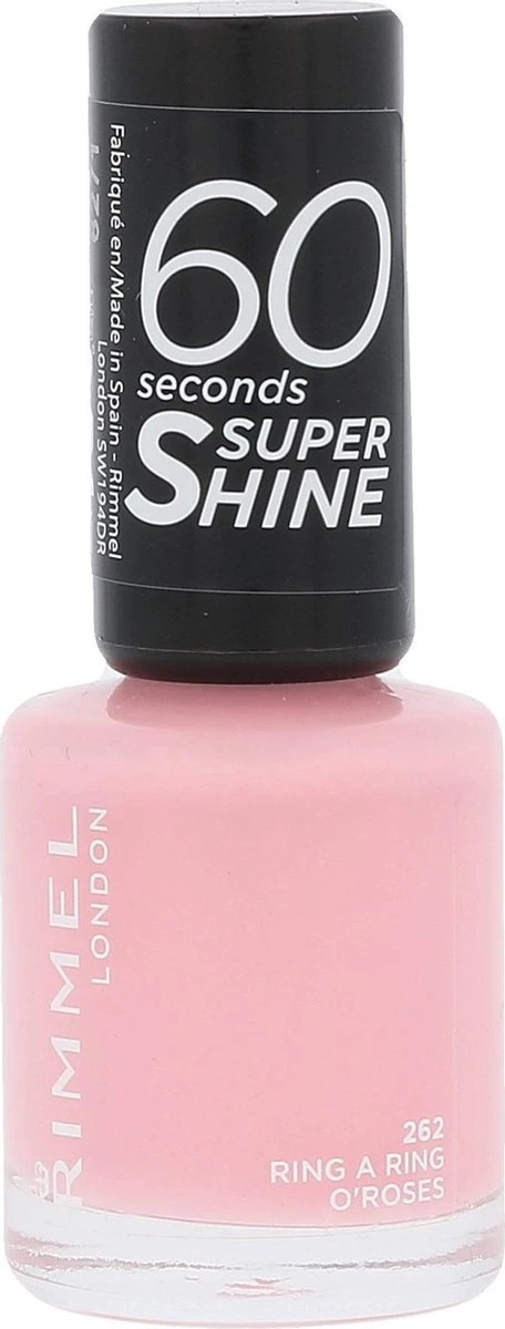 Rimmel London 60 Seconds SuperShine Nagellak - 262 Ring A Ring O Roses 10 Rimmel London 60 Seconds SuperShine Nagellak - 262 Ring A Ring O Roses - Afbeelding 10