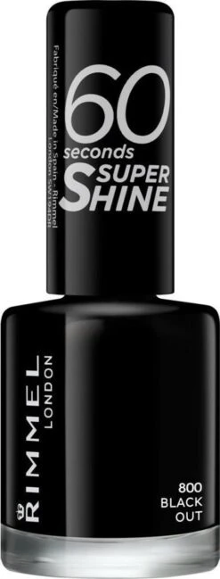 Rimmel London 60 Seconds SuperShine Nagellak - 900 Rita's Black 12 Rimmel London 60 Seconds SuperShine Nagellak - 900 Rita's Black -Cosmetisch Kortingswinkel 457x1200 3