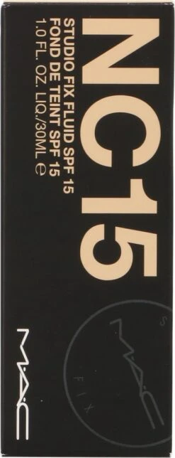 MAC Cosmetics Studio Fix Fluid Foundation - NC15 -Cosmetisch Kortingswinkel 460x1200 6