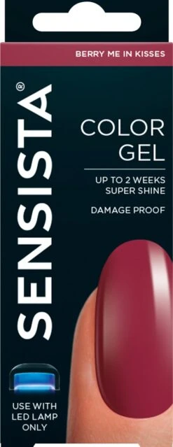 Sensista Color Gel Berry Me In Kisses - Rood -Cosmetisch Kortingswinkel 464x1200