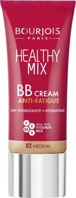 Bourjois Healthy Mix BB Cream Anti Fatigue - 02 Medium Beige -Cosmetisch Kortingswinkel 465x1200 3