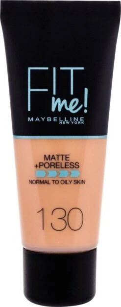 Maybelline Fit Me Matte & Poreless Foundation - 130 Buff Beige 22 Maybelline Fit Me Matte & Poreless Foundation - 130 Buff Beige -Cosmetisch Kortingswinkel 473x1200 1