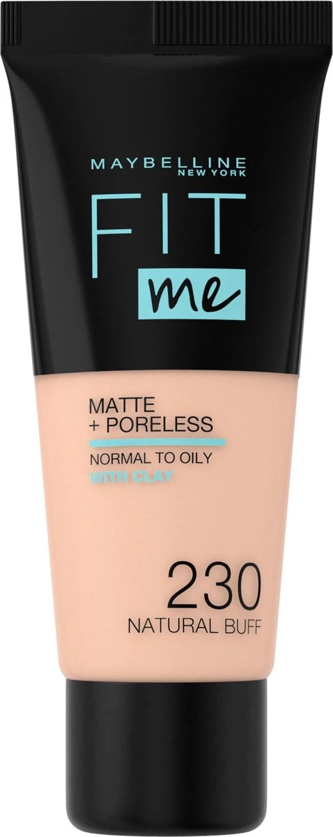 Maybelline Fit Me Matte & Poreless Foundation - 230 Natural Buff 1 Maybelline Fit Me Matte & Poreless Foundation - 230 Natural Buff