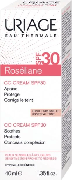 Uriage Roséliane Cc Crème Spf30 32 Uriage Roséliane Cc Crème Spf30 -Cosmetisch Kortingswinkel 480x1200 3