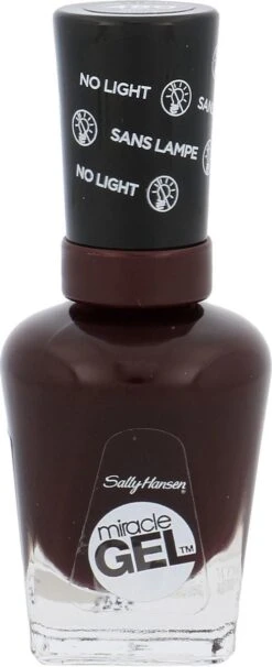 Sally Hansen Miracle Gel Nagellak - 480 Wine Stock - Rood -Cosmetisch Kortingswinkel 489x1200 1