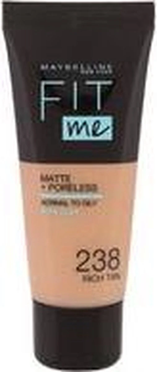 Maybelline Fit Me Matte & Poreless Foundation - 130 Buff Beige 12 Maybelline Fit Me Matte & Poreless Foundation - 130 Buff Beige - Afbeelding 12
