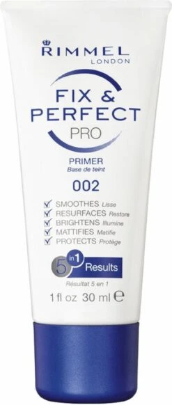 Rimmel London Fix & Perfect Make-Up Primer - 002 Transparent - 30 Ml 17 Rimmel London Fix & Perfect Make-Up Primer - 002 Transparent - 30 Ml -Cosmetisch Kortingswinkel 509x1200 5