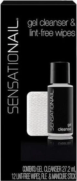 Sensationail Gel Cleanser & Lint-Free Wipes -Cosmetisch Kortingswinkel 512x1200