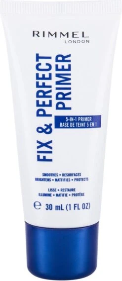 Rimmel London Fix & Perfect Make-Up Primer - 002 Transparent - 30 Ml 16 Rimmel London Fix & Perfect Make-Up Primer - 002 Transparent - 30 Ml -Cosmetisch Kortingswinkel 525x1200 5