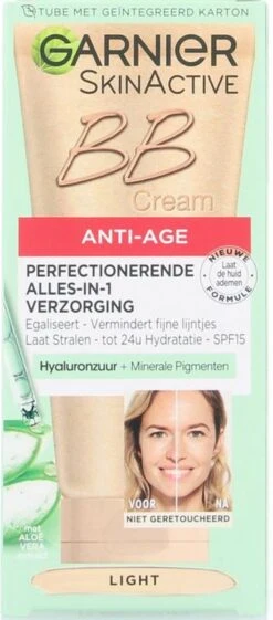 Garnier Skin Naturals BB Cream Anti Aging - 50 Ml - Light 23 Garnier Skin Naturals BB Cream Anti Aging - 50 Ml - Light -Cosmetisch Kortingswinkel 528x1200