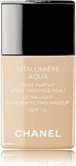 Chanel Vitalumiere Aqua Foundation - 30 Beige - SPF15 - 30 Ml -Cosmetisch Kortingswinkel 548x1200 2
