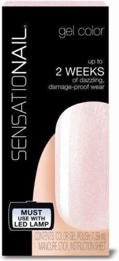 SensatioNail Gel Polish Pink Champagne - Gel Nagellak - Crème -Cosmetisch Kortingswinkel 550x1200