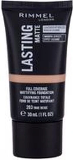 Rimmel London Lasting Matte Foundation - 200 Soft Beige -Cosmetisch Kortingswinkel 552x1200 2