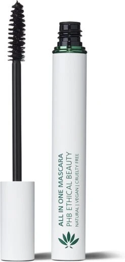 Phb Ethical Beauty Eye Make-up All In One Natural Mascara Black 9gr -Cosmetisch Kortingswinkel 571x1200 4
