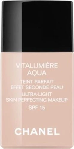Chanel Vitalumiere Aqua Foundation - 30 Beige - SPF15 - 30 Ml -Cosmetisch Kortingswinkel 600x1200 1