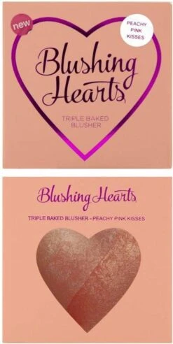 Hearts Blusher - Peachy Pink Kisses -Cosmetisch Kortingswinkel 603x1200