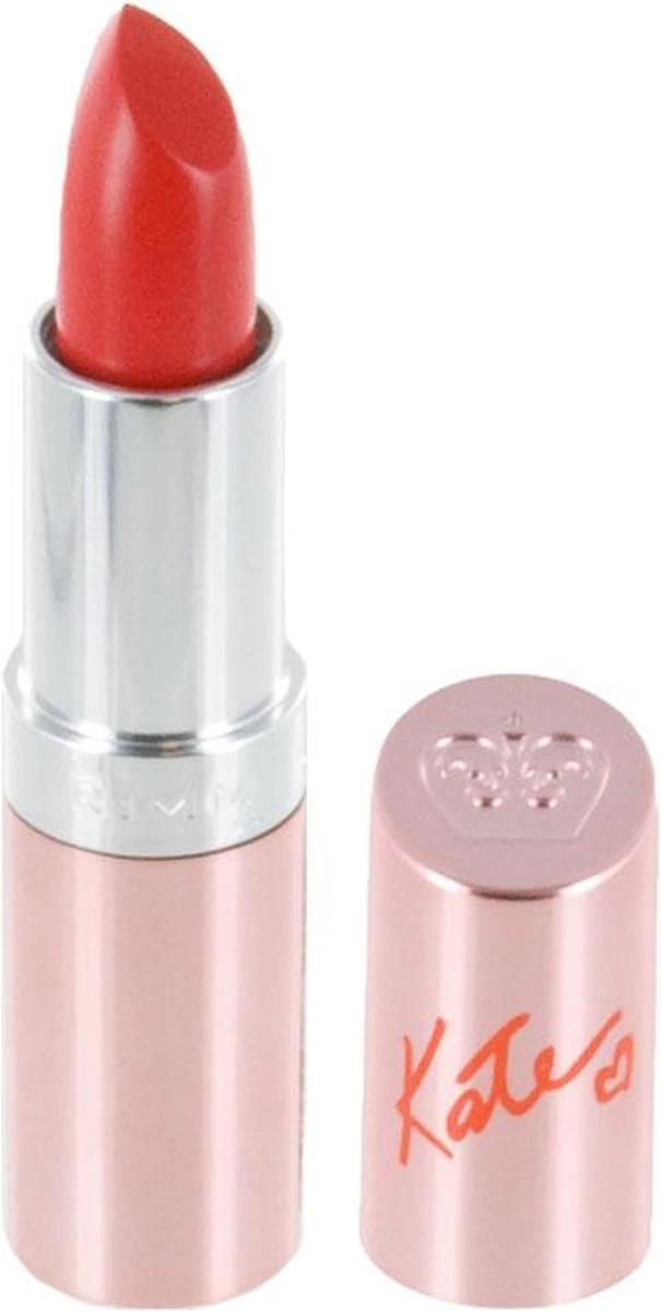 Rimmel London Lasting Finish BY KATE 15th Anniversary - 52 Idol Red - Lipstick 4 Rimmel London Lasting Finish BY KATE 15th Anniversary - 52 Idol Red - Lipstick - Afbeelding 4