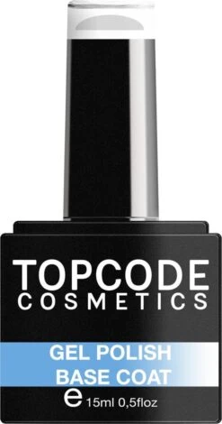 Base Coat Voor Gel Nagellak Van TOPCODE Cosmetics - Normal Base Coat - #MCDJ19H - 15 Ml