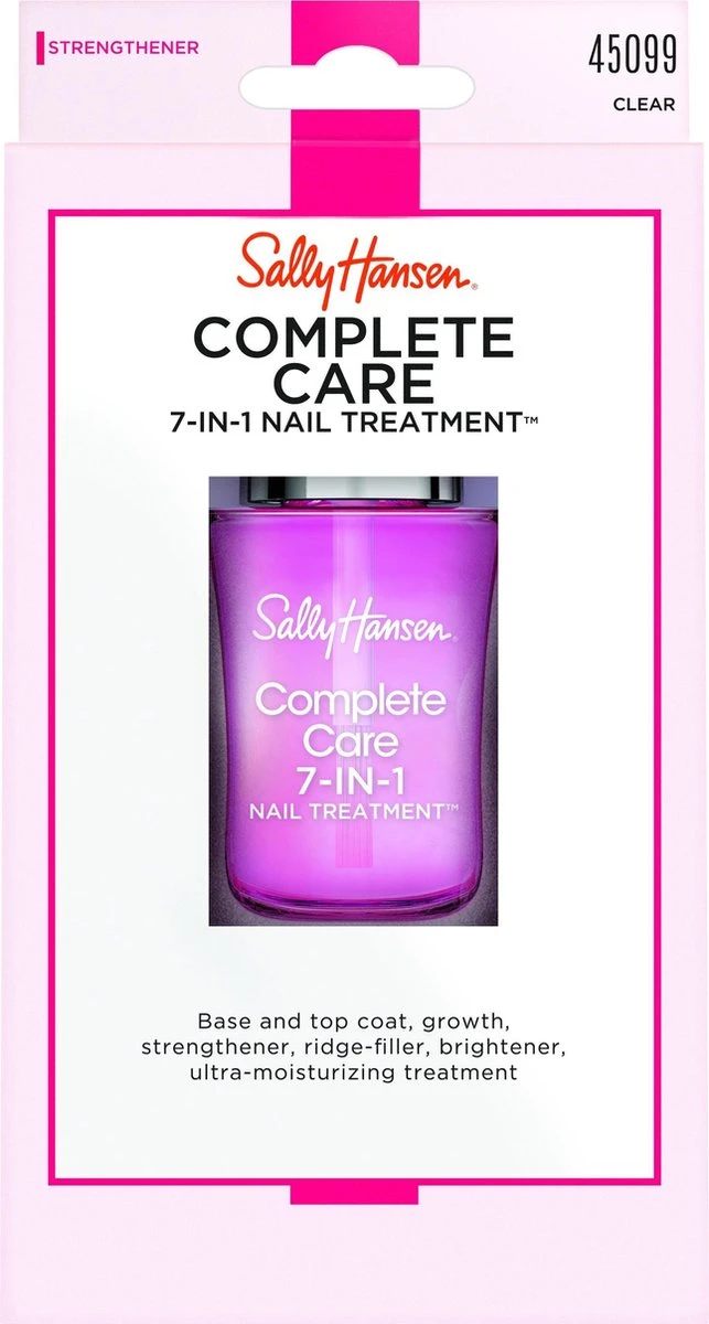 Sally Hansen 7-in-1 Complete Treatment Nagelverzorging - Transparant 3 Sally Hansen 7-in-1 Complete Treatment Nagelverzorging - Transparant - Afbeelding 3