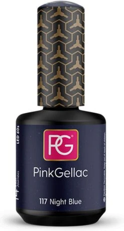 Pink Gellac - Night Blue - Gellak - Vegan - Blauw - Glitters - Glanzend - 15ml 10 Pink Gellac - Night Blue - Gellak - Vegan - Blauw - Glitters - Glanzend - 15ml -Cosmetisch Kortingswinkel 645x1200