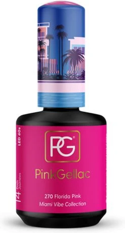 Pink Gellac - Florida Pink - Gellak - Vegan - Roze - Glanzend - 15ml 17 Pink Gellac - Florida Pink - Gellak - Vegan - Roze - Glanzend - 15ml -Cosmetisch Kortingswinkel 646x1200 1