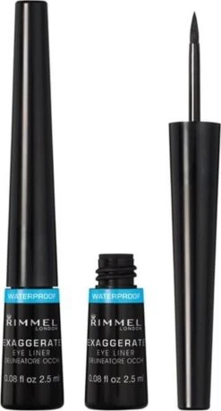 Rimmel London Rimmel Exaggerate Waterproof - Zwart - Eyeliner -Cosmetisch Kortingswinkel 646x1200 7