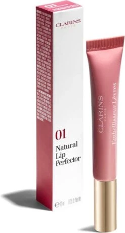 Clarins Instant Light Natural Lip Perfector - 01 Rose Shimmer - Lipgloss - 12 Ml -Cosmetisch Kortingswinkel 647x1200 7