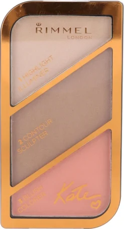 Rimmel London Kate Sculpting Palette Gezichtspoeder - Coral Glow -Cosmetisch Kortingswinkel 650x1200 1