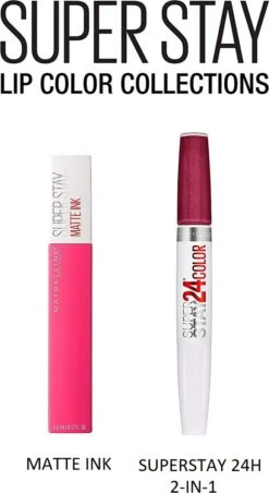 Maybelline Superstay Matte Ink Lippenstift - 40 Believer -Cosmetisch Kortingswinkel 656x1200 3