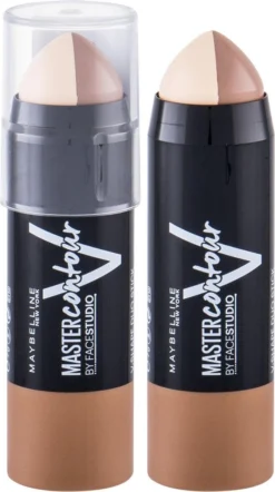Maybelline Master Contour V-Shape Duo Stick - Light - Contouring 25 Maybelline Master Contour V-Shape Duo Stick - Light - Contouring -Cosmetisch Kortingswinkel 671x1200