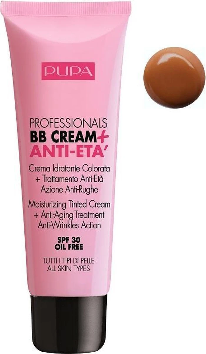 PUPA Milano Pupa Professionals BB Creme Anti-Eta SPF30 002 Sand 7 PUPA Milano Pupa Professionals BB Creme Anti-Eta SPF30 002 Sand - Afbeelding 7